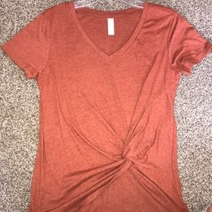 Altar’d state orange casual shirt